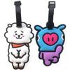 Бангтан Kpop Парни Бтс Bt21 Тата Чимми Куки Ар Джей Коя Манг Шуки Бирка для багажа