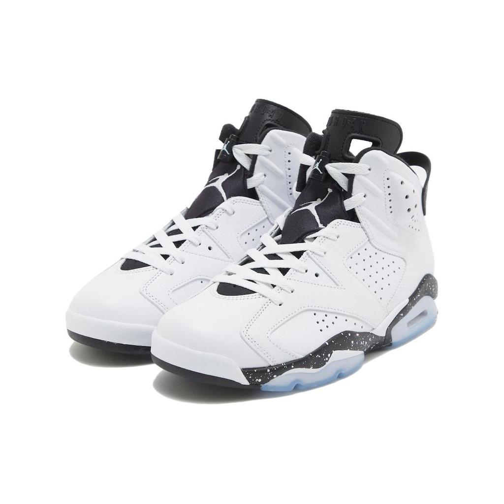 Мужские кроссовки Air Jordan 6 Retro Reverse Oreo белые черные CT8529-112