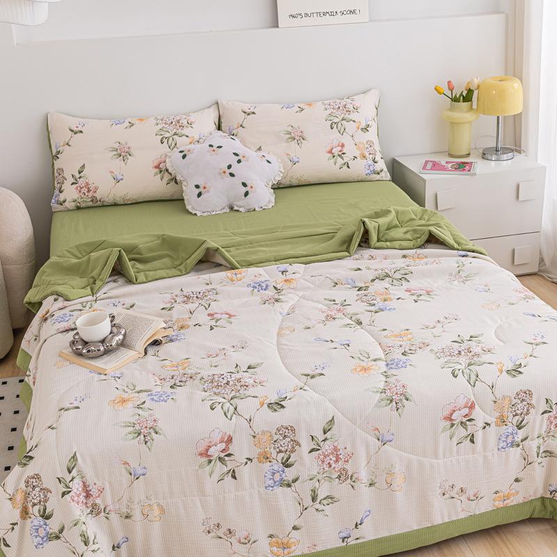 Летнее тонкое одеяло из соевого волокна класса А, прохладное летнее одеяло для кондиционирования воздуха для офисного сна, студенческого общежития, домашнее одеяло