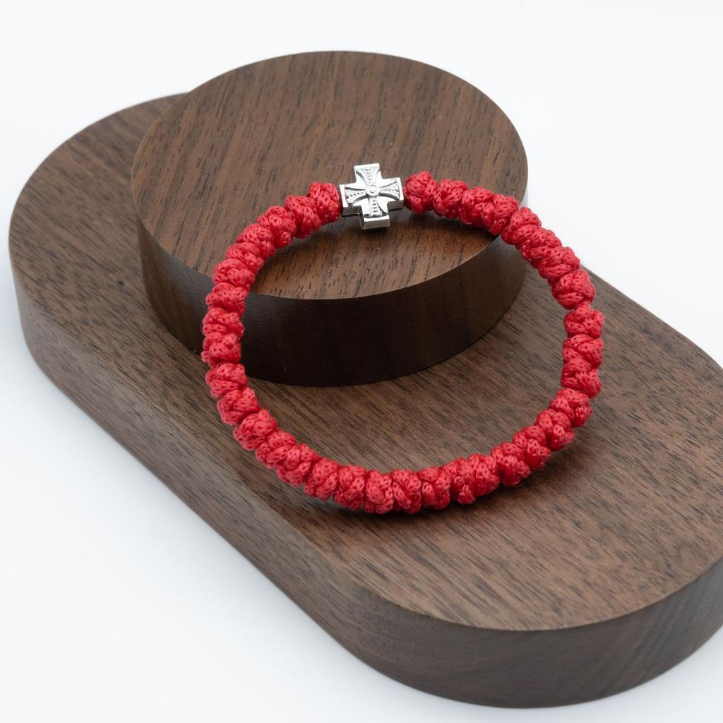 Религиозные четки молитвенный браслет православный сплав крест браслет регулируемый ремень для переноски Россия Греция