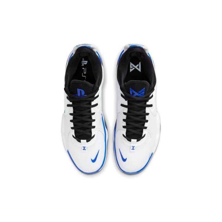 PlayStation X Nike PG 5 EP  White Unisex Sneakers Crimson-Tint CZ0099-100