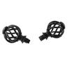 Birdcage Window Head Rods Spiral Spiral Ball Drape Accessories Elegant Curtain Rod Finials  Bedroom