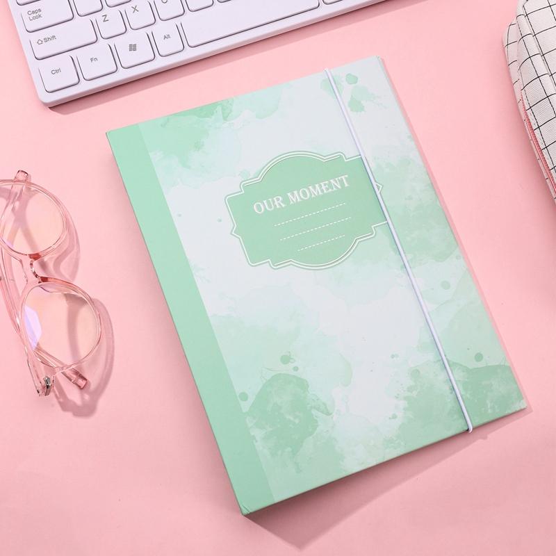 A5 K-pop Полка для Полароидов Коллекционная Книга Цветной Идол Po Альбом Держатель для Фотокарточек Кавайная Канцелярия Премиум