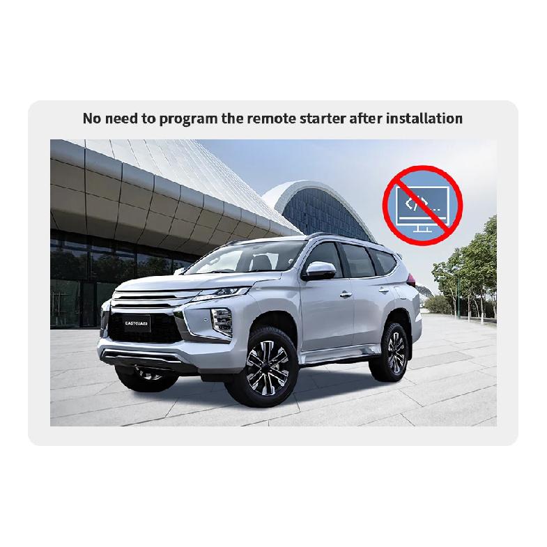 EASYGUARD Запуск двигателя с пульта ДУ Plug & Play Подходит для Mitsubishi 20-24 Xforce Xpander Triton Attrage Mirage и 15-24 Pajero Sport