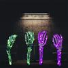 LED Lighted Skeleton Hand Props Exquisite Ghost Skeleton Hand Lamp  Halloween Decoration