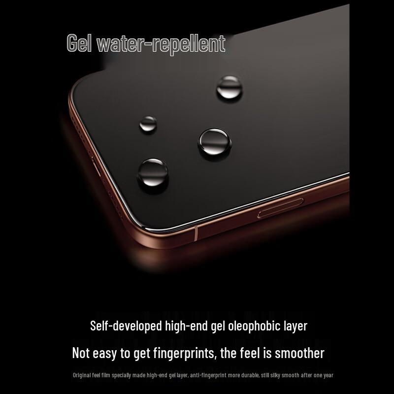 TORRAS AR Anti-Reflective 3D Curved Tempered Glass Screen Protector for iPhone