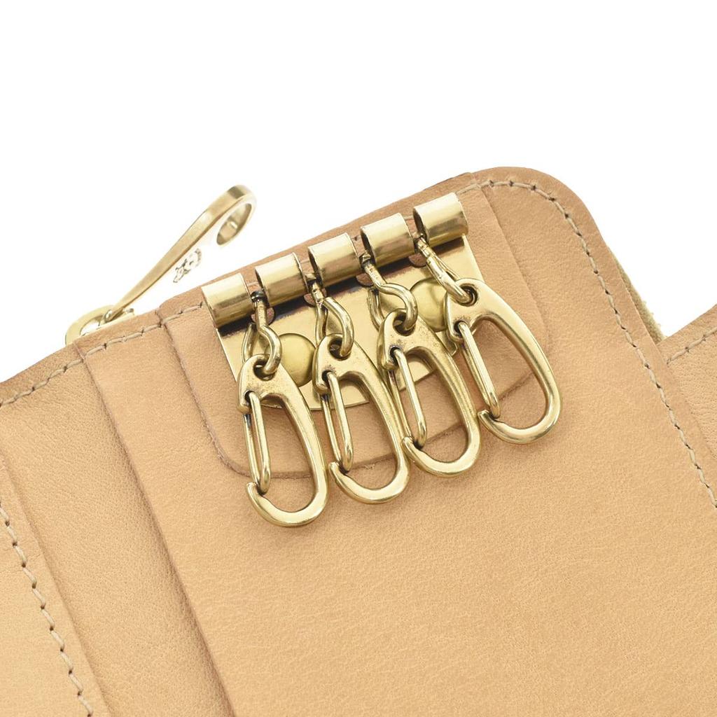 Key Case Natural NATURALE SMALL WALLET ACERO SSW013 PV0005 NA106B [Il Bisonte] [Item]