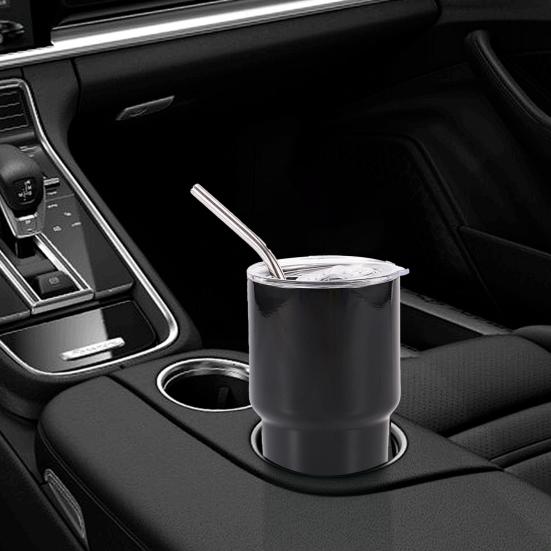 2oz Mini Tumbler Shot Glass with Straw Lid Stainless Steel Sublimation Tumblers Double Wall Vacuum Insulated Cups