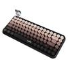 AJAZZ 308i Wireless Bluetooth Keyboard for Magnetic Cat Compact 84 Cute Round English Gift for Girls and Kids Tablets, Design, Keys, Typewriter-Style