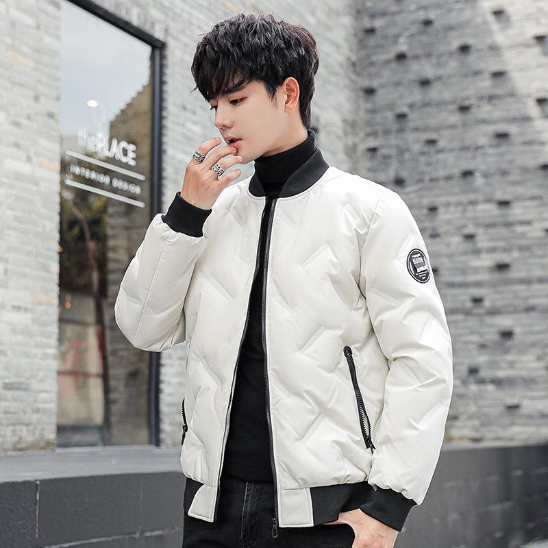 Men's Down Jacket New Year's Warm Thickened Winter Jacket Handsome Trendy Brand Short Student Winter Clothes