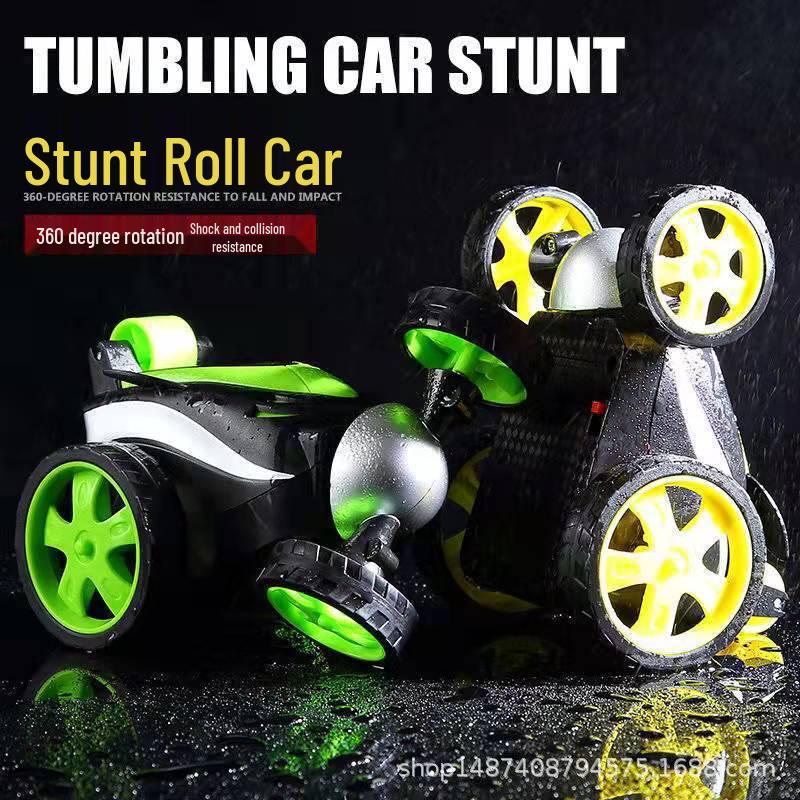 Double-Sided Remote Control Stunt Car - Rechargeable Electric Racing Toy for Kids