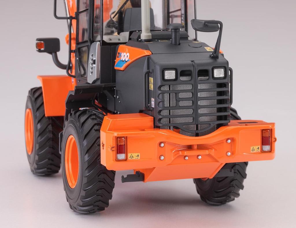 Hasegawa Серия Строительной Техники Hitachi Construction Machinery Колесный Погрузчик Пластиковая Модель Kit WM04 1/35 ZW100-6