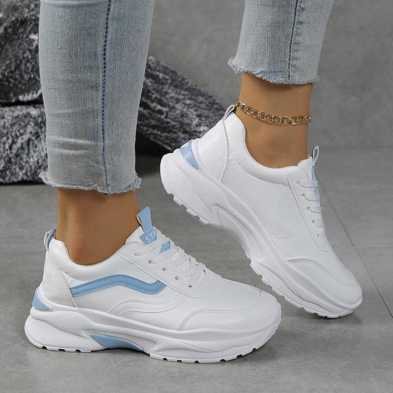Женские дышащие сетчатые спортивные кроссовки в корейском стиле 'Dad Shoes' на толстой подошве для весны и осени.