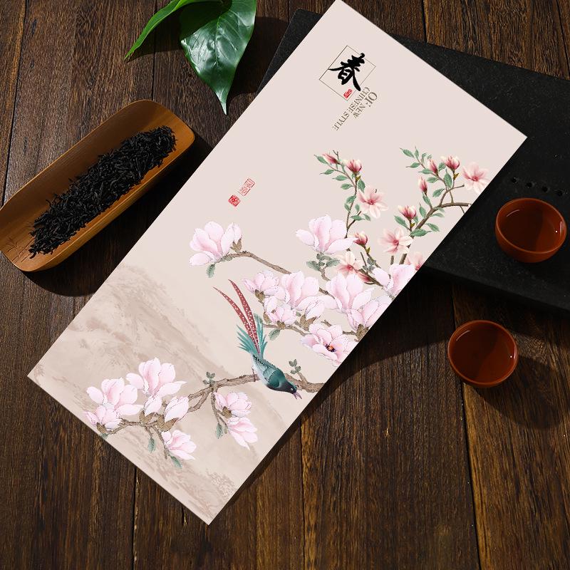 Suede Flannel Lint-Free Absorbent Tea Towel - Ancient Style, High-Grade, Multi-functional Design