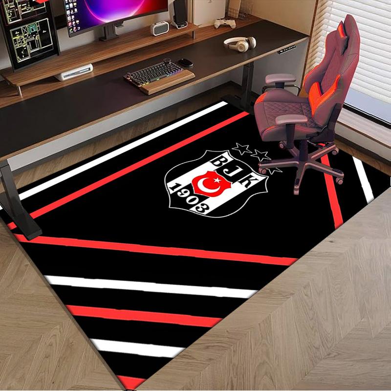 Besiktas Crest Legacy 1903 Area Rug Office rug, Chair Rug, Decor Carpet Livingroom bedroom Mat, Large Size Fan gifts Christmas gifts