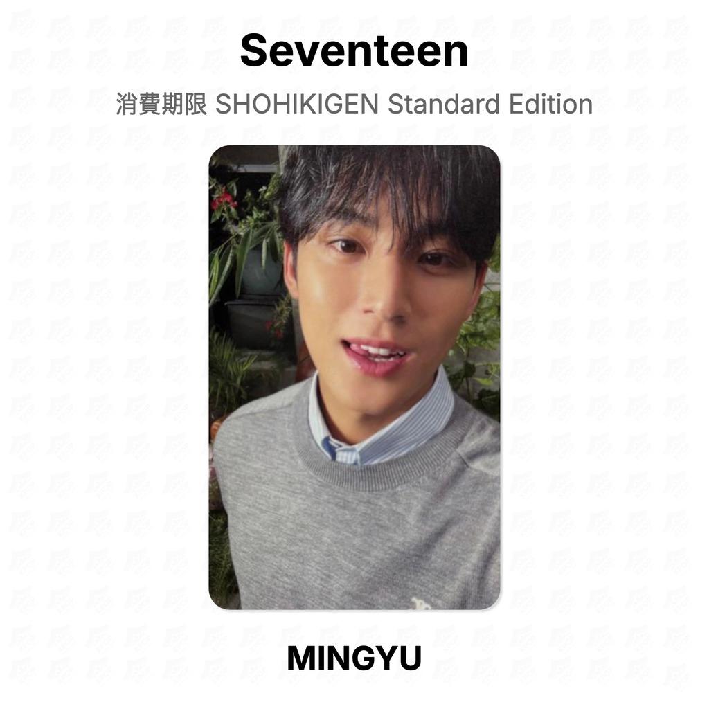 Seventeen SHOHIKIGEN Стандартное издание Официальная фотокарточка