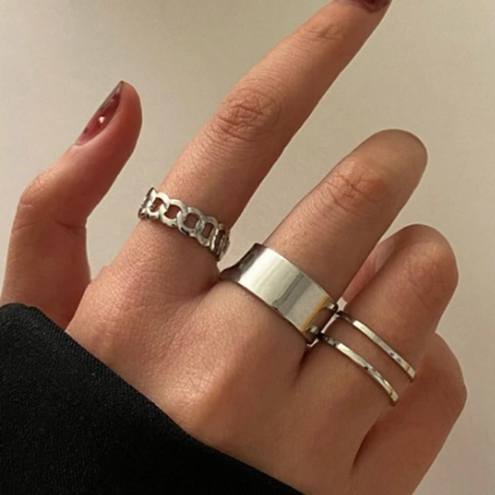 Набор из 30 шт./компл. Геометрические кольца на фаланги пальцев Богемный женский набор колец Кольцо Набор ювелирных изделий Ювелирные аксессуары