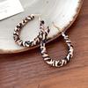 Серьги-пусеты Silver Needle Leopard Resin Geo Round, в стиле ретро Myer, нишевый дизайн для женщин