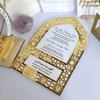 Wall Mounted Islamic Key Rack Decorative Key Organizers Hook Acrylic Key Hanger  Home Decoration