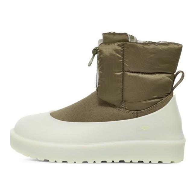UGG Теплые и удобные короткие зимние ботинки женские темно-оливковые 1130670-BTOL