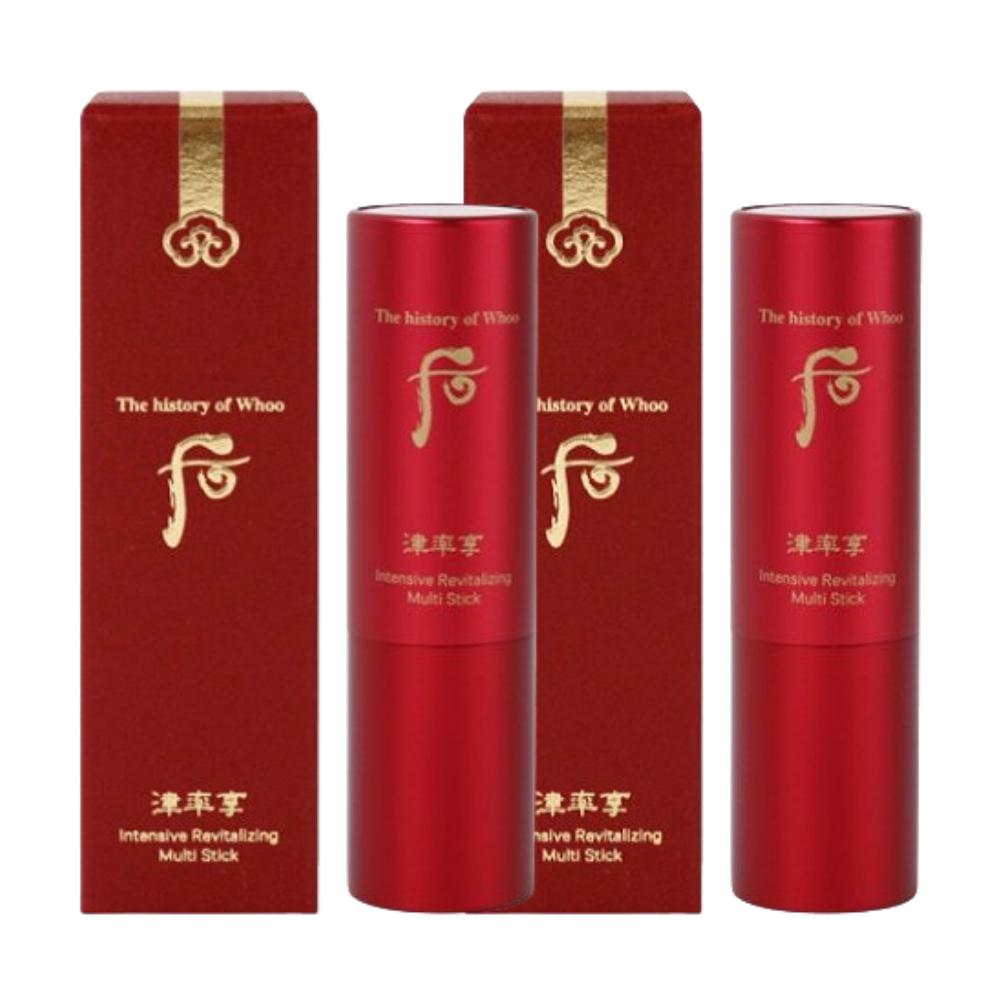 The history of whoo Jinyulhyang Интенсивно восстанавливающий мульти-стик 7 г Корейский травяной антивозрастной бальзам-стик Питательный и укрепляющий K-Beauty уход за кожей