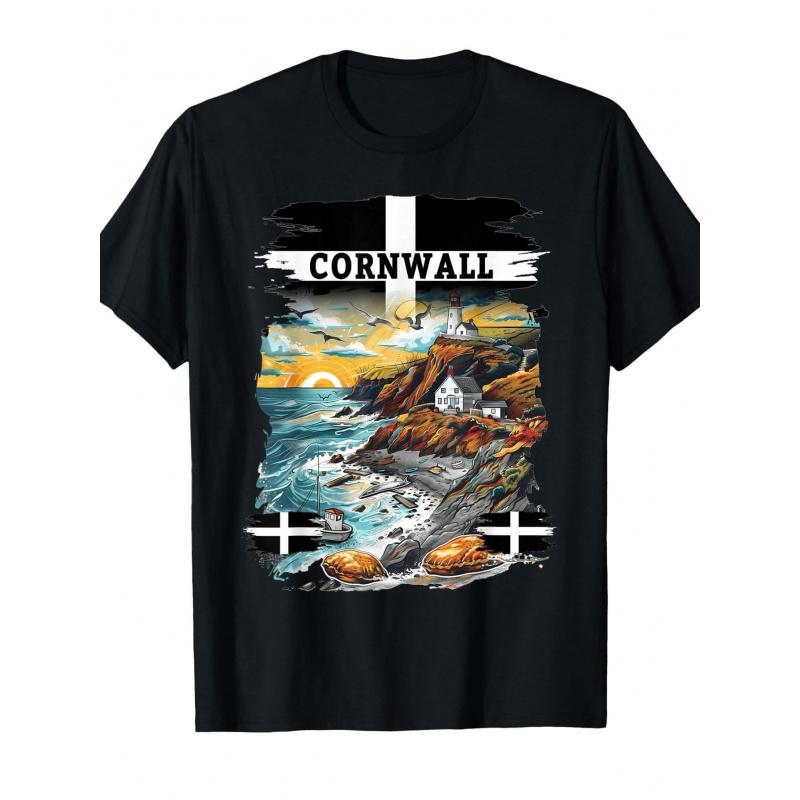 Cornwall St Pirans Flag Outfit Ideas For Kids & Cornish Flag T-Shirt