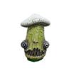 Halloween Mushroom with Scary Eyes Garden Statue Resin Garden Figurine Outdoor Patio Yard Decor