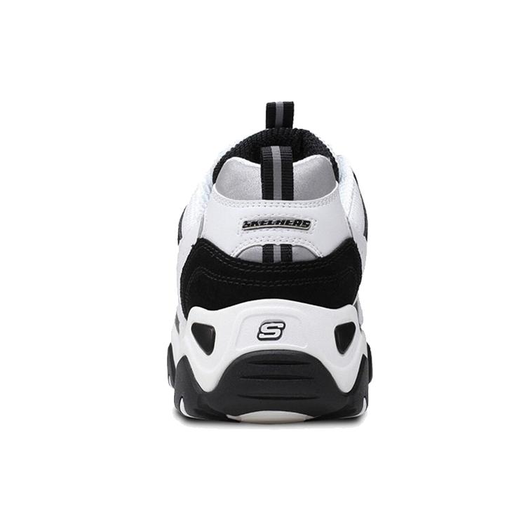 Skechers D'lites Gs Белый/Черный Женские 99999069-BKW
