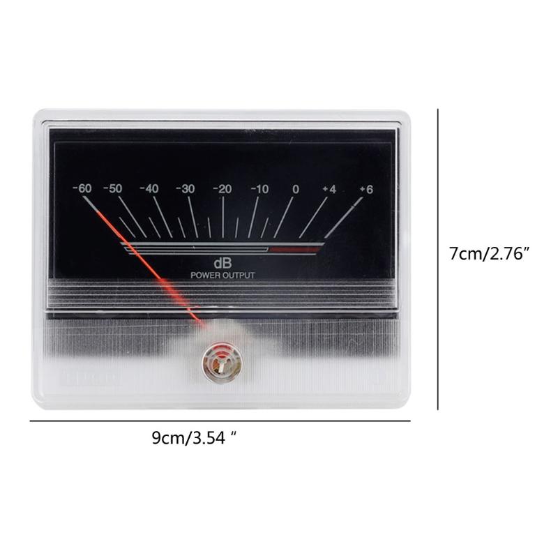 1set VU Meter TN-90A Power Amplifier Panel Audios Level DB Meter with Driver Board, BackLit,TS-DB90A-2Q 960uA
