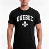 Quebec Tshirt Summer Casual Cotton Tee Oversized Streetwear Tops Vintage Graphic Print Loose Fit Short Sleeve 100 Cotton
