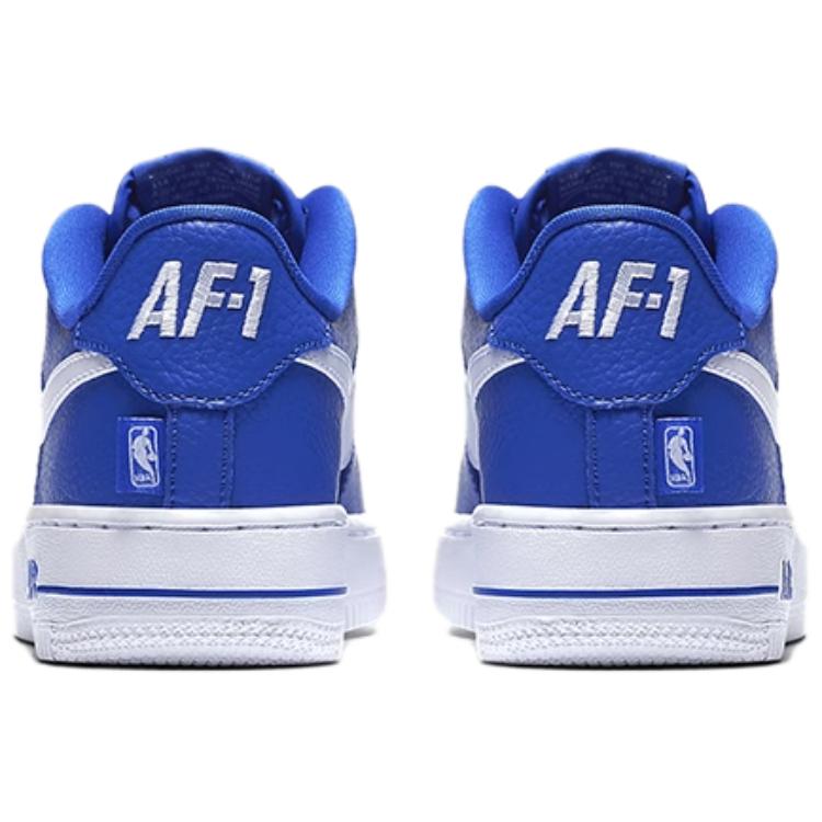 Nike Детские кроссовки Air Force 1 LV8 Low GS Game Royal Синие Сине-Белые 820438-403