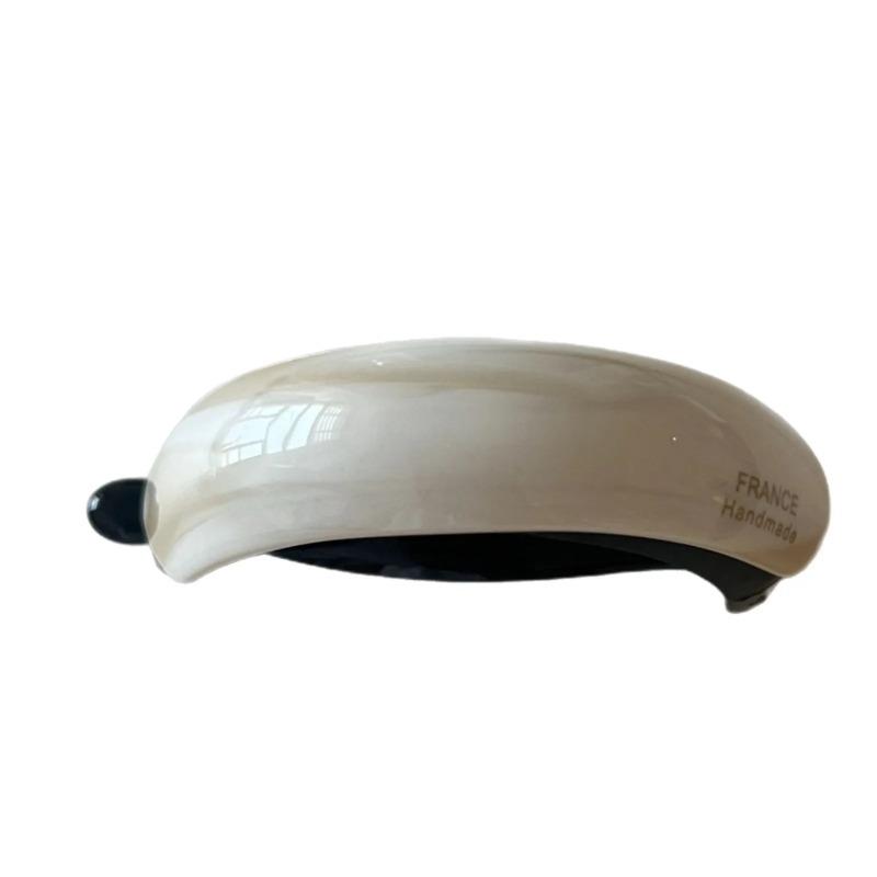 Ацетатная заколка-банан, заколка-твист, корейская новая заколка для хвостика, простая большая нескользящая заколка для волос, головной убор, аксессуары для волос для девочек и женщин