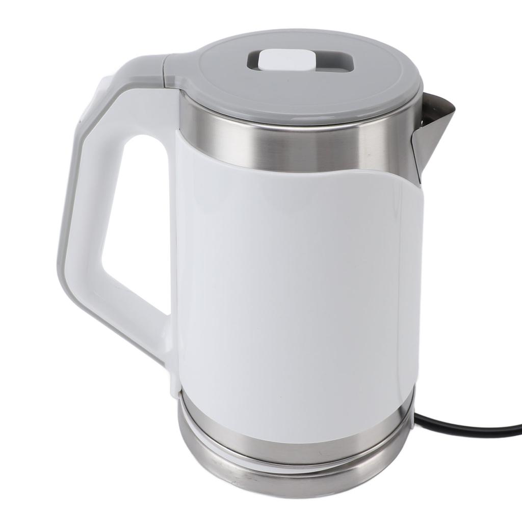 Electric Kettle Hot Water Boiler Stainless Steel Fast Heating Auto Shut Off Double Layer Water