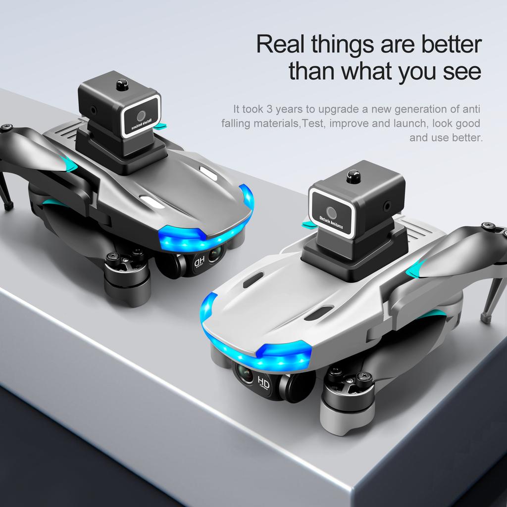 Новый S138 RC Drone ESC HD Dual Camera Wifi FPV Obstacle Avoiding Wireless Motor Складной Quadcopter Gift Toys