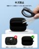 Case for SONY LinkBuds Open YAJOJO Wireless Earphones Charging Case Cover with Carabiner and Keychain Silicone Protective Case Drop Prevention