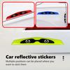 4pcs Car Door Edge Protective Stickers Anti-Collision Strip Reflective Protector Sticker For Mazda Axela Speed 6 CX3 CX4 CX5 CX7 BM6