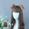 Spotted Dog Ears Headband Plush Simulation Animal Ears Comic Show Performance Props Cartoon Headgear Hair Accessories