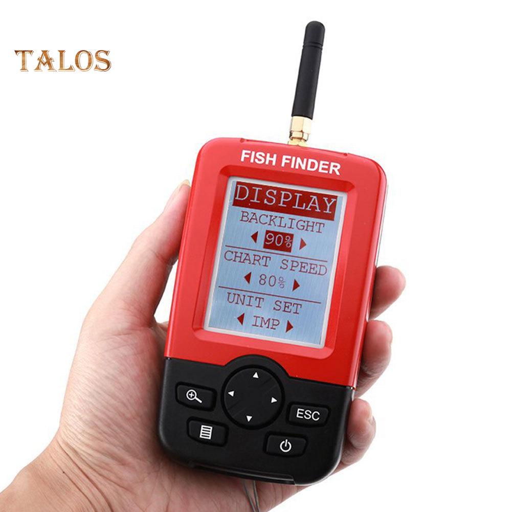 Портативный эхоминг датчик для рыбалки