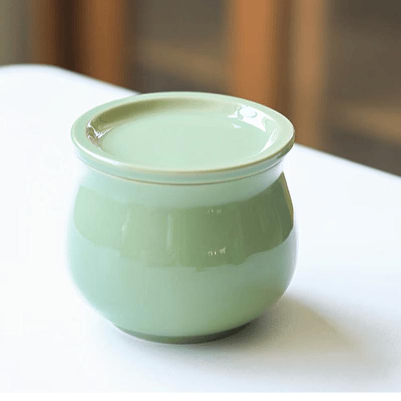 Wutuo 300ML Ceramic Double Boiler Stew Pot