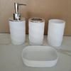 4 Pieces Bathroom Accessories Set Soap Dispenser Decorative Modern Toothbrush Holder Mouthwash Cup
