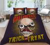Bedding Set 3D Skull Print Home Bed Cover Homes Bedclothes Pillowcase Breathable Warm Comforter Duvet Covers