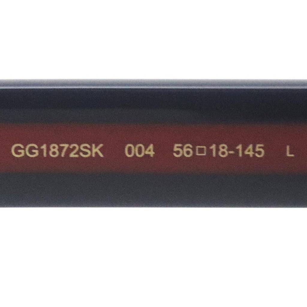 Азиатская посадка GG1872SK Размер Сделано в Квадратная оправа [Gucci] Солнцезащитные очки, Модель, 004, 56, SIGN, Япония, Мужские,
