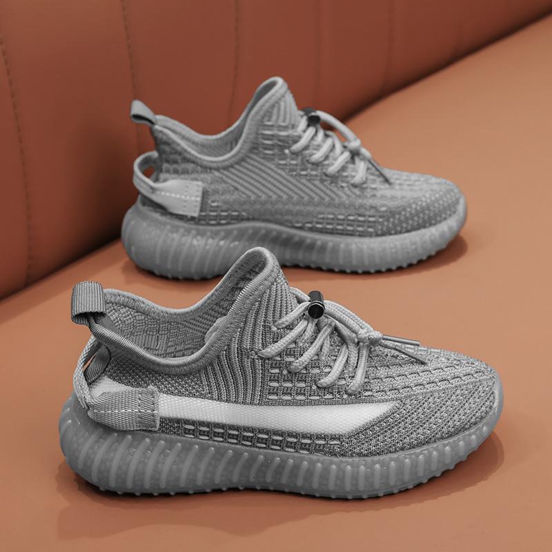 Детские дышащие сетчатые кроссовки для бега - Мягкая подошва, унисекс летние кеды для мальчиков и девочек.