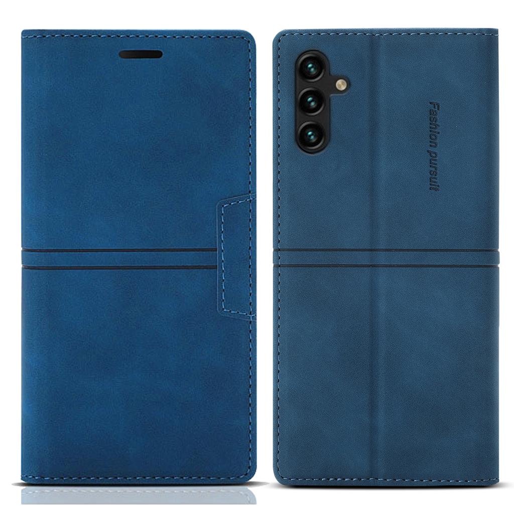 Для Samsung Galaxy A55 5G чехол для мобильного телефона противоударный кожаный кошелек с подставкой