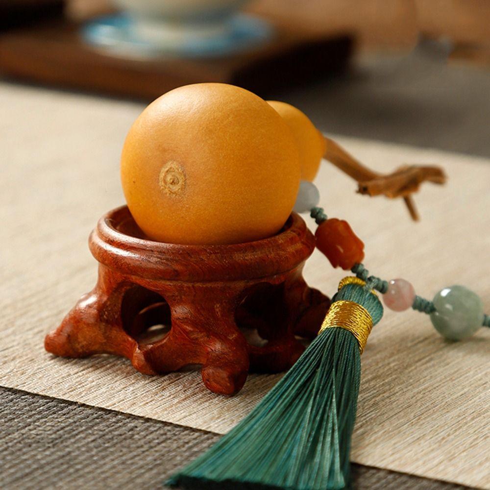 Изысканная подвеска в виде тыквы с кисточкой в китайском стиле для рюкзака, украшения для сумки