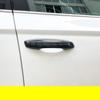 For Volkswagen VW Touareg CR MK3     Carbon Fiber Chrome Car Door Handle Cover Trim Sticker Styling