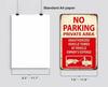 Vintage No Parking Anytime Metal Tin Signs Posters Plaque Iron Painting Decoration for Garage Outdoors Home Club Bar Wall Decor
