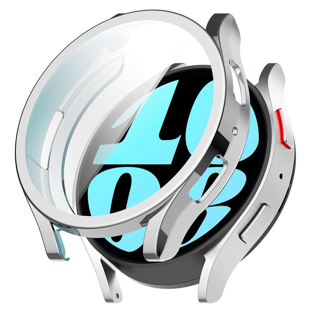 Electroplated TPU Protective Case For Samsung Galaxy Watch 6 40mm 44mm Full Screen Protector Shell Bumper