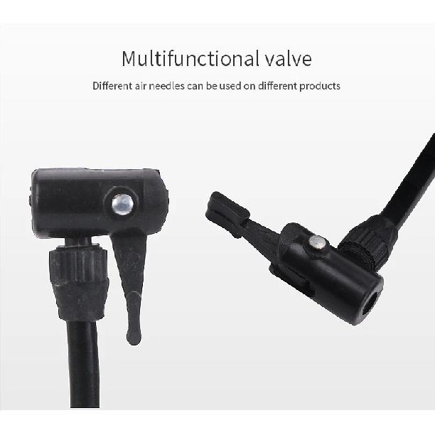 1Pcs Bicycle Pump Inflator Cycling Hand Mini High Pressure Bicycle Pumps Air Ball Pump For Football Basketball Bike Accessories
