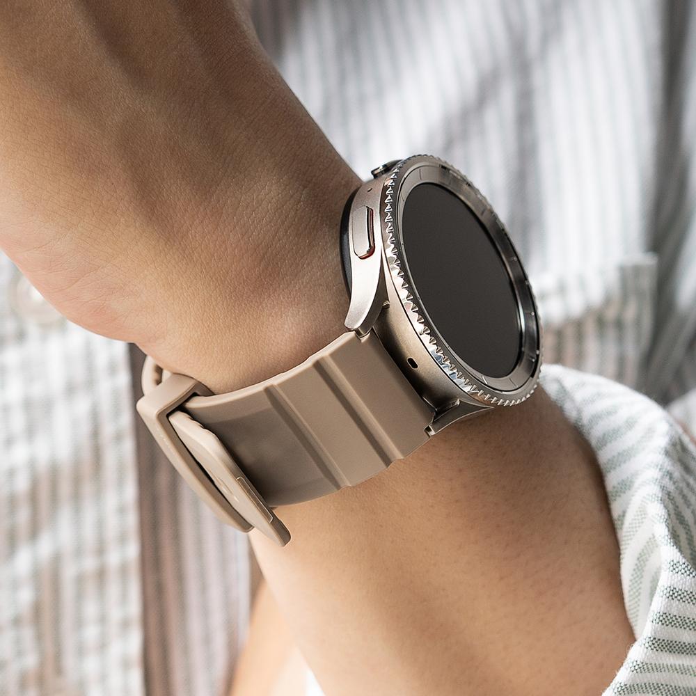 Lingke Резиновый Один Смелый Ремешок для Galaxy Watch Apple Watch